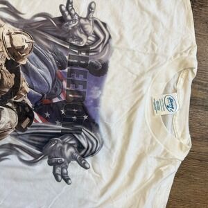 Vintage Sherry Mfg. Co. 9/11 Tribute Firefighter Freedom Graphic T-Shirt XXL